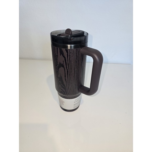 Stanley 30oz Pro Tour Tumbler Redwood Woodgrain Exclusive New - Picture 13 of 13